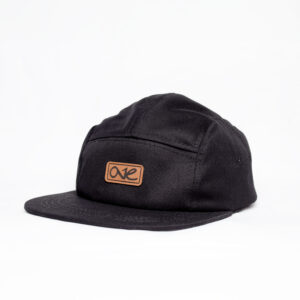 Gorra 5panel Patch - Negra