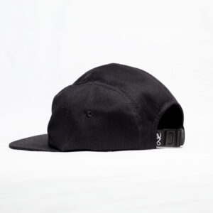 Gorra 5panel Patch - Negra