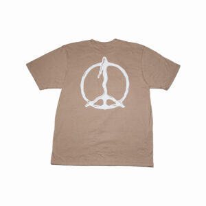 Camiseta Peace - Camel