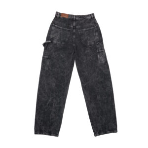 Pantalón Baggy - Negro Acid Washed